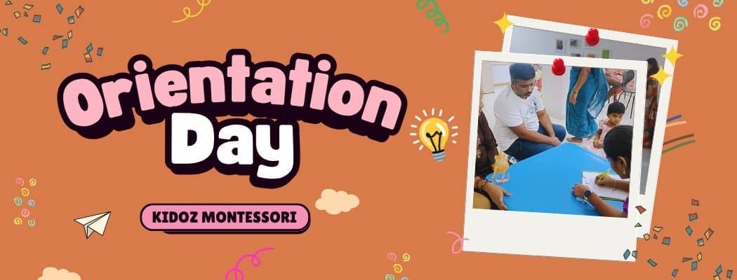 Orientation day at Kidoz Montessori